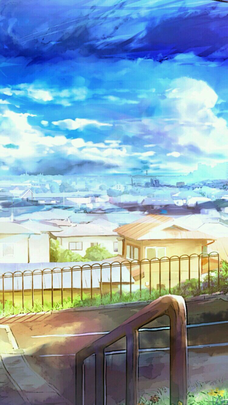 動漫美景，色彩與想象力的夢幻世界