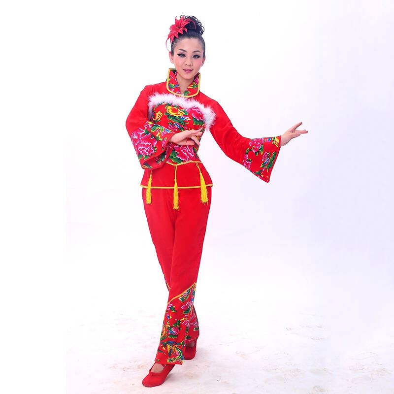 秧歌服裝最新款2015，時(shí)尚與傳統(tǒng)的完美融合風(fēng)采